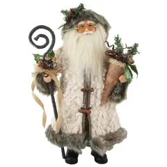 Santa's Workshop 16" Gathering Woodsman Santa Figure