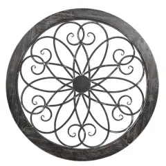 Hastings Home 24" Medallion Openwork Wall D&eacute;cor