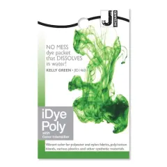 Jacquard Synthetic Fabric iDye, 14g Kelly Green