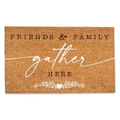 Friends & Family Gather Here Doormat