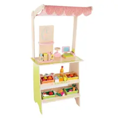 Toy Time Kid's Fresh Market Selling Stand