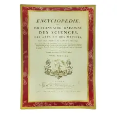 6" x 9" Encyclopedie Decorative Plate by Ashland&reg;