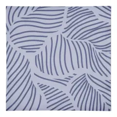 Blue Fronds 10" x 10" Cotton Twill Napkin