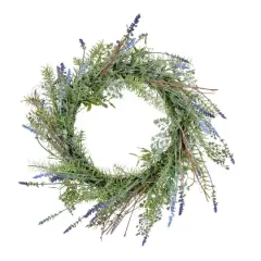 21" Lavender Wreath