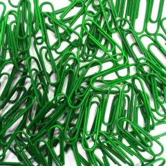 JAM Paper Green Regular Bulk Paper Clips