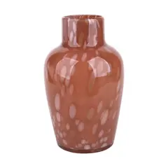 7.5" Pink Glass Vase by Ashland&reg;