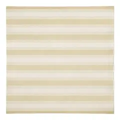 Stripe Cotton Twill Napkin Yellow