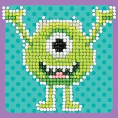 Camelot Dotz&reg; Beginner Mike Wazowski Fun Diamond Painting Kit