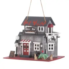 9'' Route 66 Biker Bar Birdhouse