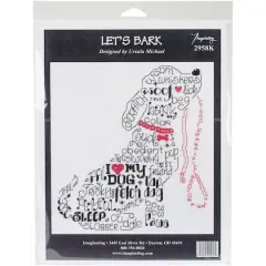 Imaginating Let's Bark Counted Cross Stitch Kit