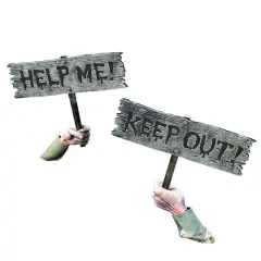 Assorted 19" Zombie Grave Breaker Sign by Ashland&reg;, 1pc.