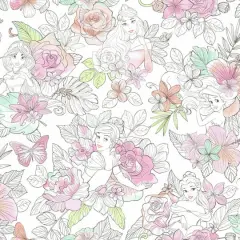 RoomMates Disney&reg; Princess Floral Peel & Stick Wallpaper