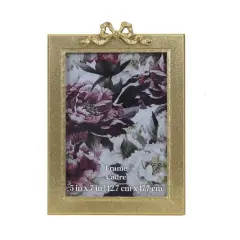 5" x 7" Gold Bow Tabletop Frame by Ashland&reg;