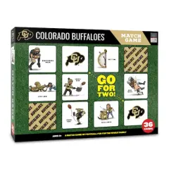 College Team Licensed Memory Match Game Colorado Buffaloes