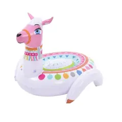 Pool Central&reg; 43" Inflatable Bohemian Llama Pool Float