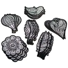 S&S&reg; Worldwide Velvet Art Everyday Ornaments, 24ct.