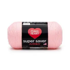 Red Heart&reg; Super Saver&reg; Solid Jumbo Yarn, 14oz. Petal Pink