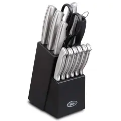 Oster Baldwyn 14-Piece Stainless Steel Cutlery Block Set