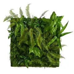 40" Forest Artificial Wall Mat