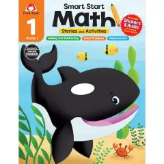 Evan-Moor Educational Publishers Smart Start: Math Stories and Activities, Grade 1