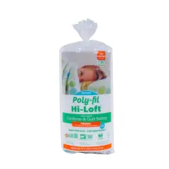 Poly-Fil Hi-Loft&reg; Comforter & Quilt Batting, 72" x 90"