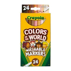 Crayola&reg; Colors of the World&trade; Fine Marker Set, 24ct.