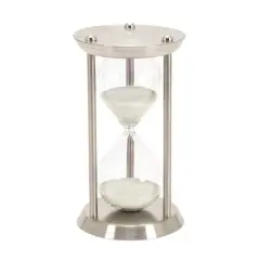 12'' Silver Metal Glam Timer