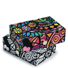 S&S&reg; Worldwide Velvet Art Trinket Boxes, 6ct.