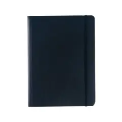 Fabriano&reg; Ecoqua Plus Dotted A5 Hidden Spiral-Bound Notebook Black