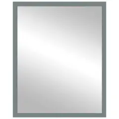 Timeless Frames&reg; 30" Beck Gray Framed Wall Mirror