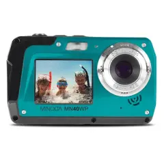 Minolta 48.0 Megapixel Waterproof Digital Camera Blue