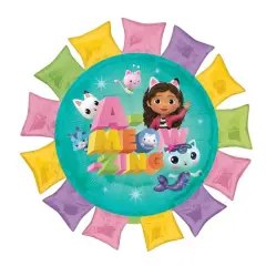 27" Gabby's Dollhouse Foil Balloon
