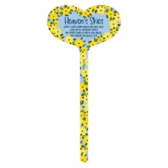 15" Aluminum Heaven's Skies Remembrance Marker Garden Stake
