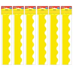 Trend Enterprises&reg; Terrific Trimmers&reg; Classic Borders, 234ft. Yellow