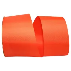 The Ribbon Roll 3" x 50yd. Grosgrain Allure Solid Ribbon Orange