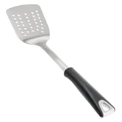 Martha Stewart Everyday Gray Stainless Steel Slotted Turner