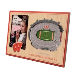 College Football 3D StadiumViews Picture Frame Wisconsin Badgers