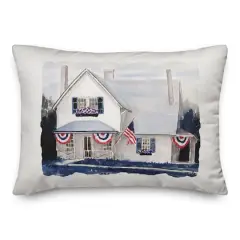 All American Home Throw Pillow