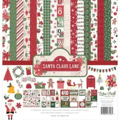 Echo Park Santa Claus Lane Collection Kit, 12" x 12"