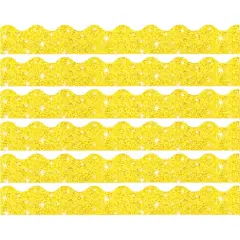 Trend Enterprises&reg; Terrific Trimmers&reg; Sparkle Borders, 195ft. Yellow