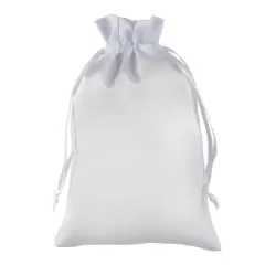 4.5" x 7" White Satin Favor Bags, 12ct. by Celebrate It&trade;