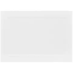 JAM Paper 3.5" x 4.875" White Panel Blank Flat Note Cards