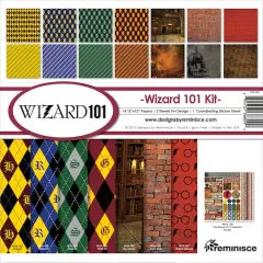 Reminisce Collection Kit 12"X12"-Wizard