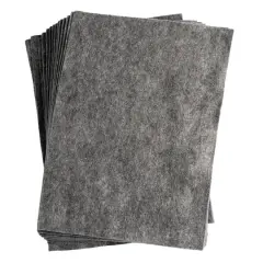 John Bead9" x 12" Acrylic Craft Felt Sheets, 25ct. Gray