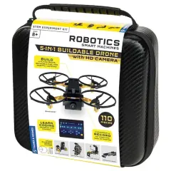 Thames & Kosmos Robotics: Smart Machines 5-in-1 Buildable Drone with HD Camera