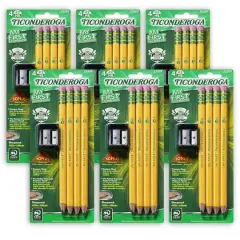 Ticonderoga&reg; My First No.2 Sharpened Pencils, 6 Packs of 4