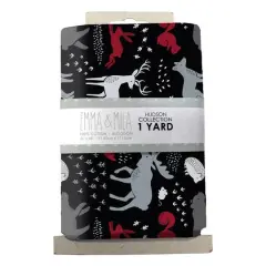 Emma & Mila&reg; Hudson Collection Forest Animal Precut Cotton Fabric, 4ct.