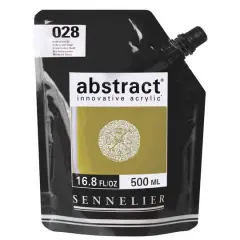 Sennelier Abstract&reg; Innovative Acrylic, 500mL 028 Iridescent Gold