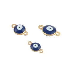 Eye Gold Connectors, 18ct. by Bead Landing&trade;