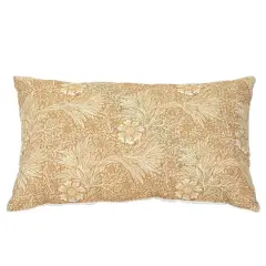 20" Tan Floral Accent Pillow by Ashland&reg;